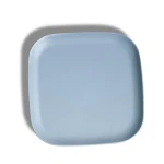 Bamboo Fiber Eco-friendly 6.2-inches Basics Square Dinnerware Plates 6pcs per Box Dinner Serving Plates Dishes