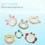 Import Beach wooden teether infant Rabbit biting ring sensory good quality BPA free silicone wooden teethers baby wood silicon from China