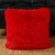 Import Beautiful plush fur decoration kantha cushion cover 43x43 cm from China