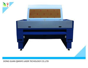 Beauty 1560 double laser head cutting machine for fabric wood acrylic plywood