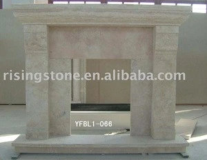 Beige Limestone Fireplaces( Sandstone Fireplaces,Marble Fireplaces)