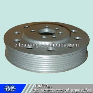 Belt Pulley alloy steel Precision Casting for Washing Machine Spare Parts