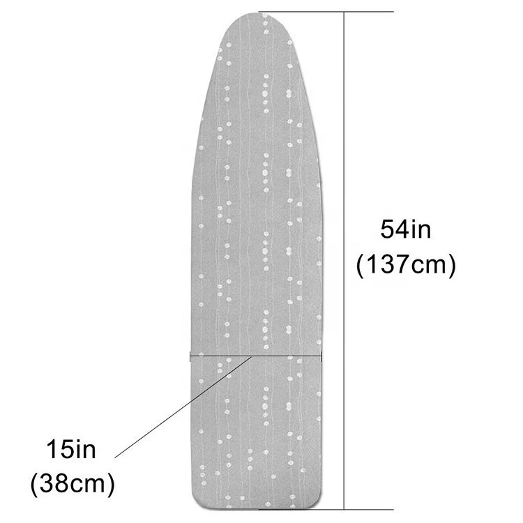 Best Heat Resistant Gray Cotton Ironing Board Cover