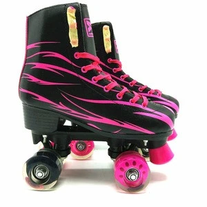 best quality led 4 wheels luna soy Skates adult full set roller skates skating shoes roller soy luna