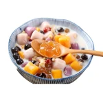 Best Selling Colorful frozen fruit flavour tapioca pearls