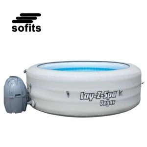 Bestway 54112 Lay Z Spa Vegas AirJet inflatable hot tub spa