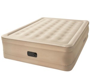 Bestway 69024 queen size high quality air mattress with built-in electric pump 203x152x51cm