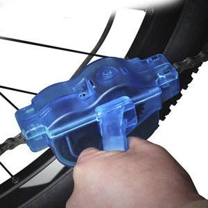 Bicycle Chain  Wheel Cleaning  set 4 Brush Tool Make Bicycle Chain Maintenance Easy Chain Brush Cleaner Scrubber T