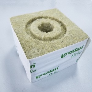Big Rock wool Cubes 100 mm x 100 mm x 70 mm Soilless Cultivation Garden Supplies