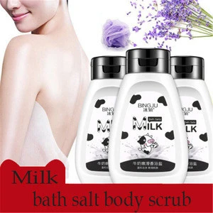 BINGJU Factory Best Price Bath Product Body Wash Milk Moisturizing Organic Bath Salt