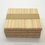 Birch Wood Biodegradable Custom Logo Popsicle Stick Ice Cream Stick