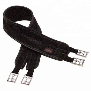 black 2 buckle Lonsdale horse girth for racing