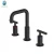 Import black bathroom accessories modern shape faucets mixers and taps,china factory from China