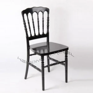 Black Color PC Resin Banquet Rental Napoleon Restaurant Chairs