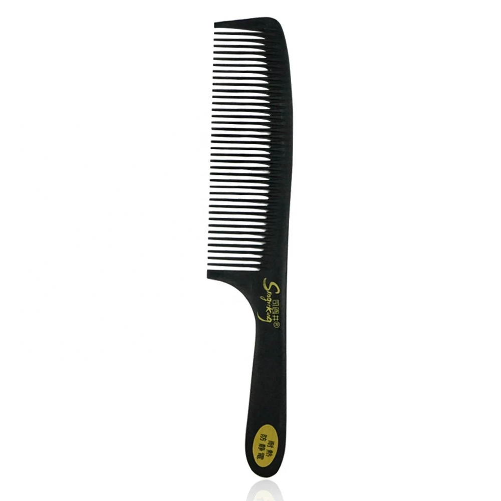 black fine tooth professional hair combs for straight hair and hair few