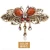 Import Bohemians Vintage Butterfly Crystal Hair Clip Classical Exquisite Hairpin from China
