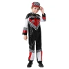 Boys Car Driver Racer Cosplay Dress-up With Cap Kids Career Day Party Costumes