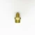 Import Brass flare 1/4" x 3/8 male NPT connector tube fitting from China
