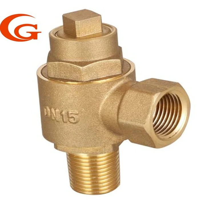 Brass Safety Relief valve Brass Swivel Ferrules Valve good price OEM