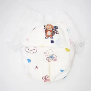 breathable soft pull up baby diapers sleeping diaper training pants in stock