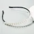 Import Bridal Hair Hoop Wedding Hair Accessories for Women Girls Pearls Headbands from China