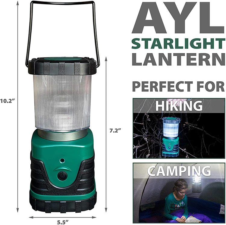 Brightenlux Waterproof Led Camping Lantern, 2020 New Abs Plastic Outdoor Led Lantern Lighting