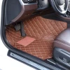 Bulk sale durable leather auto foot floor 3d TPE custom fit car mat