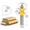 Bullnose Router Bits Top Quality Carbide Tip Bearing Guided Staff Bead Cutter - 1/2" Shank