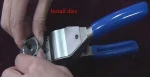 cable welding machine / SZ-2S hand clamp cold welding machine, butt welder without power