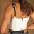 Import Cami Corset Boning Silk Satin Self Adjustable Bandage Crop Top Busiter Vintage Casual Outfits Streetwear Top from China