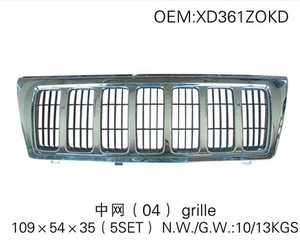 Car Chrome Grille XD361ZOKD for 2004 Jeep Grand Cherokee WJ