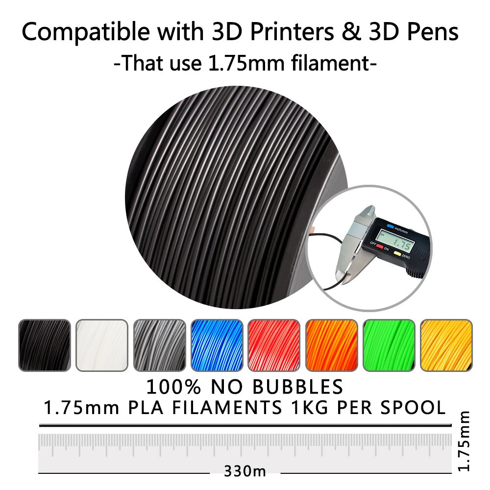 Carbon Fiber Pla Petg 3D Printer 3D Printing Plastic Rod 3D Filament 5Kg 1kg