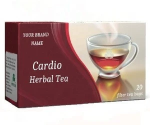 Cardio Herbal Tea packed in individual bags | Private Label | Wholesale | Made in the EU