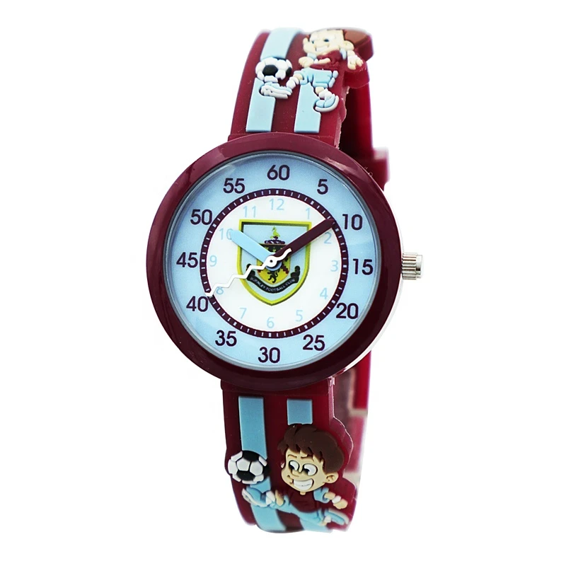 Cartoon Cheap silicon custom your design gift kids quartz watch