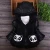 Import CB3053 latest design girls hood fur cartoon coats from China