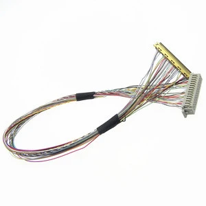 CC02 UL20276 hrs lvds extension twisted led 40 pin to lcd 30 pin converter cable for crt monitor