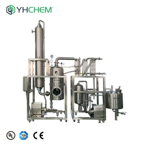 CE Certified Ethanol Extraction Machine Hemp Lab Scale Falling Film