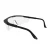 CE EN166 clear PC lens PA frame eye personal protection anti fog safety glasses anti-fog clear glasses