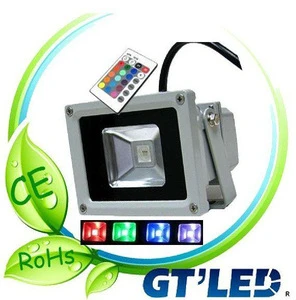 CE, ROHS, SAA approved rgb led fluter with IR controller