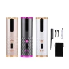 Ceramic Auto Hair Curl USB Rechargeable Portable Wireless Hair Spin Curler Automatic Cordless Curling Iron