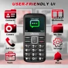 Cheap Button Phone Display Touch And Type Keypad Mobile With  Celular Con Tapa 4G Feature Mobile Phone for Senior