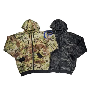 Cheap Customized  Military Tactical Woobie Hoodie Jacket With Zipper style and pullover style