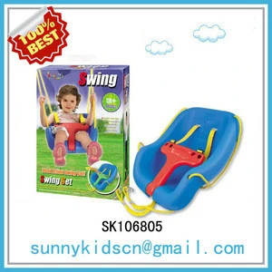 Cheap plastic swing sets outdoor toy