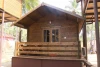 Cheap price of prefab wooden house/prefab cottage/prefab bungalow at seaside Beach