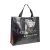 Import Cheap Promotional Durable Black Handle Ultrasonic Laminated Non Woven Bag With Logo Printing from China