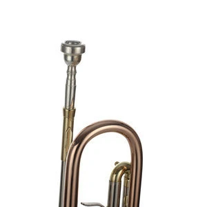 Cheap rose trumpet /Golden Lacquered Bb key Student Trumpet/rose brass