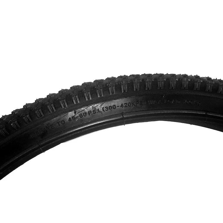Cheap wear-resistant black rubber bicycle tyre