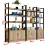 cheap wood melamine bookcases bookshelves with ladder