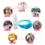 Import Child Hand Sanitizer Wristband Silicone Watch Liquid Dispenser Outdoor Hand Sanitizer Holder Go To School Portable Soap Holder from China