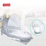 Children Sleeping Bed Travel Portable Crib Multifunctional Baby Bed With Foldable Mosquito Net Baby Cot Infant Separated Bed